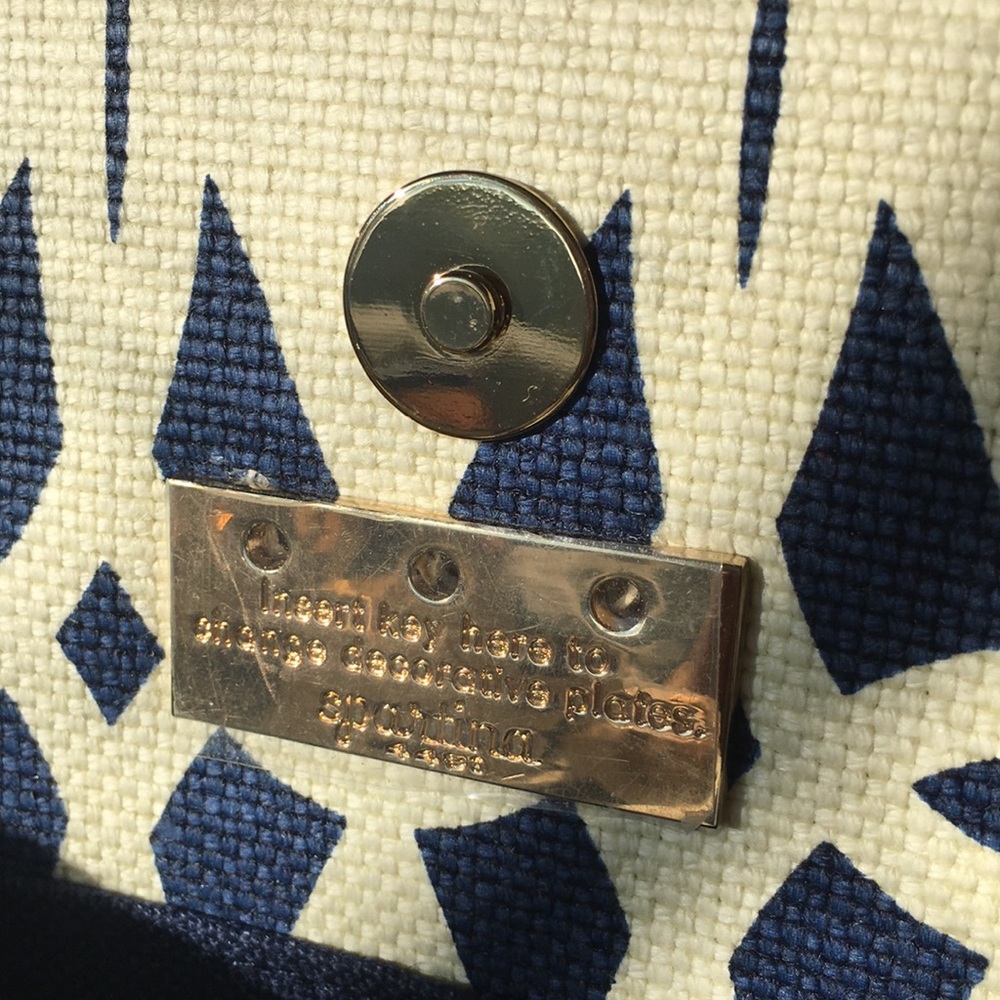 Spartina 449 four pocket linen purse - Picture 7 of 12
